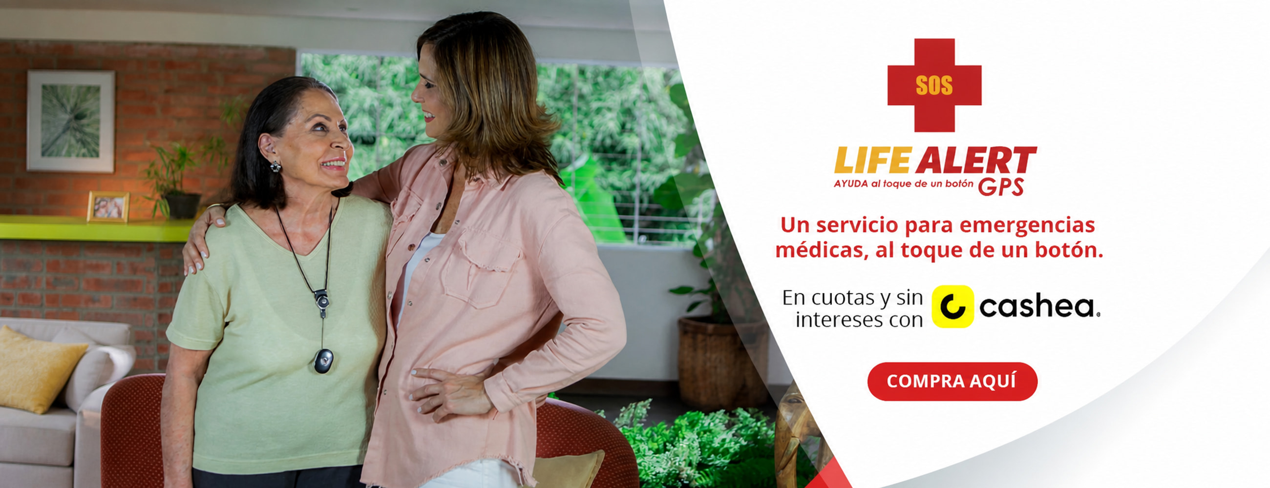 Protección para adultos mayores con Life Alert GPS